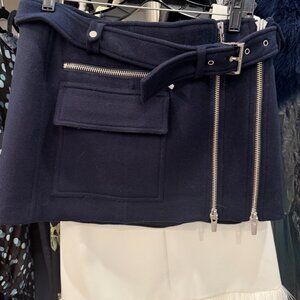 NWT A.L.C. Wool Mini Skirt Size 8